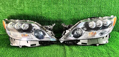 Lexus LS460 LS460L LS600H 2010-2012 Triple Beam Headlights Lamps Pair Oem Used • $1299.99