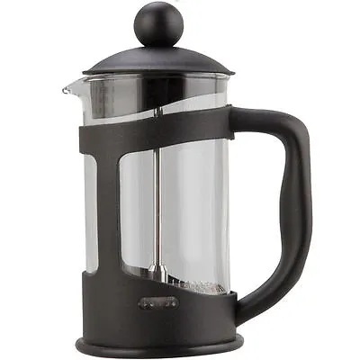 £9.99 • Buy Coffee Plunger 3 4 6 OR 8 Cup Cafetiere Black Coffee Maker French Press Glass   