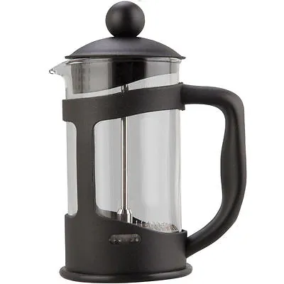 Coffee Plunger 3 4 6 OR 8 Cup Cafetiere Black Coffee Maker French Press Glass    • £9.90