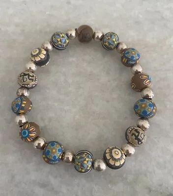 Beautiful Viva Beads Polymer Clay Beaded Bracelet  • $12