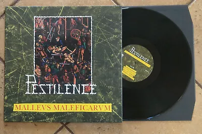 PESTILENCE – Malleus Maleficarum (Black Vinyl) • $50