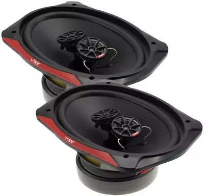 Vibe Van Audio Slick 693-v7 480w 6 X9  3way Tri-coaxial Parcel Shelf Speakers • $67.13