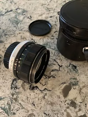 Minolta MC Rokkor-PF 1:14 58mm With Case • $65