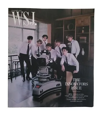 $36.99 • Buy BTS WALL STREET JOURNAL Magazine The Innovators Issue November 2020 WSJ