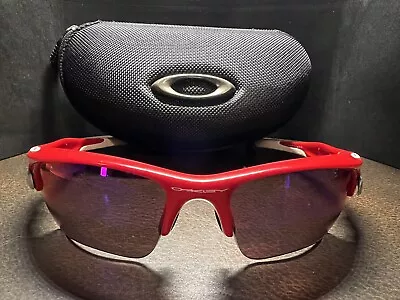 Oakley Fast Jacket #009156-16 Infrared VR28 Frames/Red Iridium Lens.Limited.Rare • $185