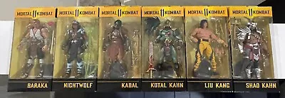 Mortal Kombat 11 Mk11 Lot 6 Baraka Nightwolf Kabal Kotal Liu Kang Shao Kahn Misb • $124.99