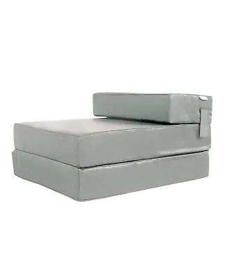 Z Bed Single Size Fold Out Chair Bed Folding Guest Sofa Mattress Futon • £39.95