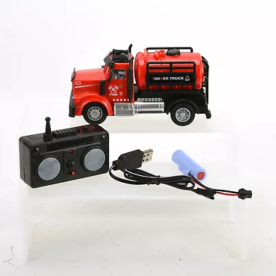 Remote Control Cars Truck RC Toy Fire Tank Mini Car 1:64 Rechargeable Kids Gift • $9.99