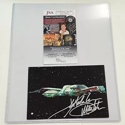 J.G. Hertzler  Martok  Star Trek Deep Space Nine JSA COA Autographed Postcard • $40