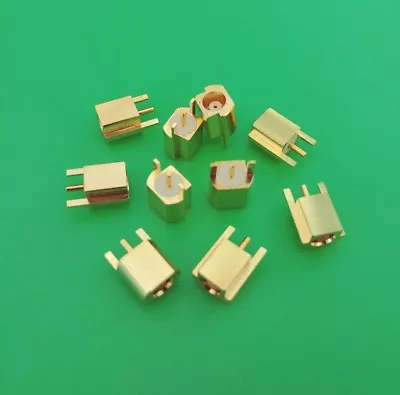 (1 PC) MCX Female PCB Mount Straight Coax Connector - USA Seller • $5.99