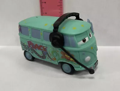 £3.99 • Buy Disney Cars 2 Filmore VW Camper Van Figurine 12791 Bullyland Figure Cake Topper