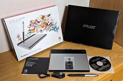 Wacom CTH-480 Intuos Small Creative Pen & Touch Tablet Full Set With Box • $59.99