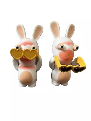 2 Raving Rabbids Rabbits Action Figures Bundle Burger King Toys 2018 • $8.99