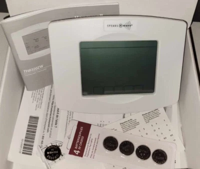 $43.99 • Buy Honeywell Th8320zw Programmable Touchscreen Thermostat Z-wave W/ 4-pack Cr-2032