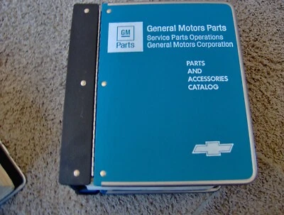 1976-1981 Pontiac All Car GM Dealer Parts And Illustration Catalogs Binder • $180