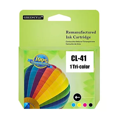 1x CL 41 Tri-color Ink Cartridge For Canon PIXMA IP1800 MP190 MP210 MP450 MX310 • $16.95