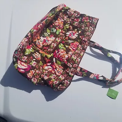 Vera Bradley Get Carried Away Tote English Rose New With Tags • $50