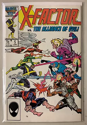 X-Factor #5 Marvel (8.0 VF) 1st App. Of Apocalypse (shadow Cameo) (1986) • $15