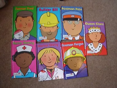 Bundle Of Ladybird Books X 7 Little Workmates Books Set  #16 • £5