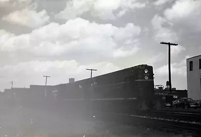 1949 BO Baltimore & Ohio Locomotive #308 @ Race St - Vintage Railroad Negative • $29.45