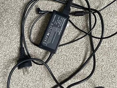 Replacement AC/DC Adapter PA-1700-02 With Power Cable EU Plug * UK Plug Adapter • £4.99