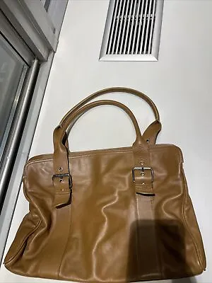 Women’s T. Anthony Ltd. Leather Light Brown Handbag • $100