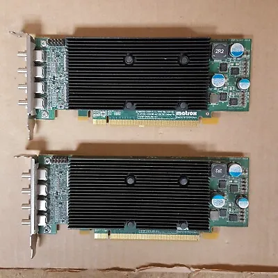 Lot Of 2 - MATROX MXG M9148-E1024LAF  Graphics Video Cards -USED- • $28
