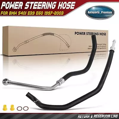 Power Steering Return & Reservoir Hose Assembly For BMW 540i E39 E60 1997-2003 • $49.99