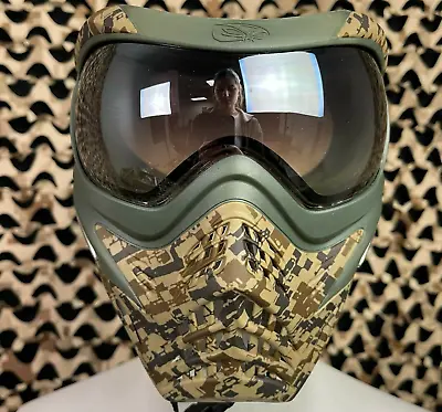 NEW V-Force Grill Paintball Mask - SE Circuit Camo Earth • $124.95