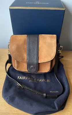 Fairfax & Favor-The Highcliffe Saddle Bag Tan • £100
