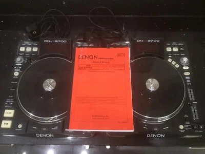 £100 • Buy X2 Denon DN-S3700 DJ CD/MP3 Media Player (spares & Repairs) With Service Manual