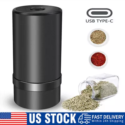 NEW Portable Electric Auto Herb Spice Grinder Crusher Machine USB Rechargeable • $19.99