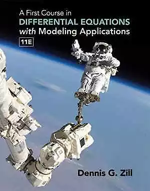$101.40 • Buy A First Course In Differential Equations With Modeling Applications