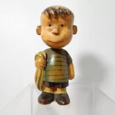 Vintage Anri PEANUTS Linus 1968 Italy NEEDS RESTORED REPAINTED From A Music Box • $26.99