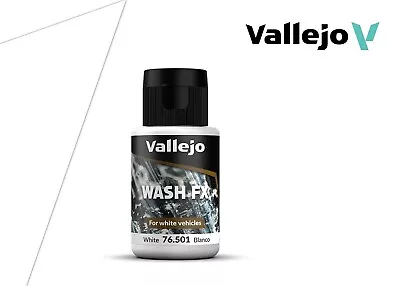 Vallejo Wash Fx - Model Weathering - White (35ml) - 76501 • £5.25