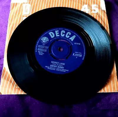 Kathy Kirby - Secret Love - Decca - F.11759 - 1963 - Superb Condition • £3