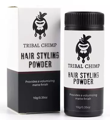 Tribal Chimp Hair Styling Powder Volumizing Matte Finish 0.35 Oz 10g Brand New! • $12.49