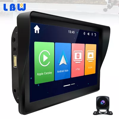 7  IPS Car Portable Wireless Apple CarPlay Touch Screen Android Auto Bluetooth • $101.59