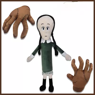 Wednesday Addams Family Thing Plush Pillow Toys Soft Stuffed Doll Kids Gifts AU • $19.99