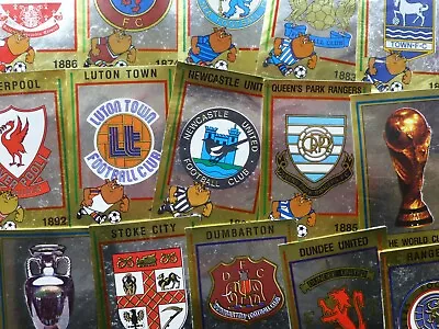 Panini Football 85 Team Badges (Ex-Album) - Complete Your Collection • £1.50