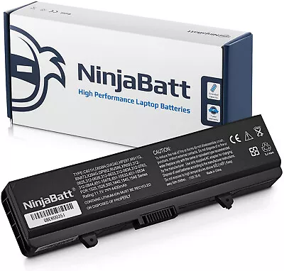 £31.99 • Buy  NinjaBatt Battery For Dell Inspiron 1545 1750 1525 1546 1526 1440 1440n GW240 X