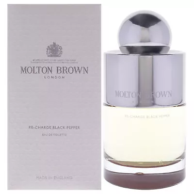 Re-Charge Black Pepper By Molton Brown For Men - 3.4 Oz EDT Spray • $81.37