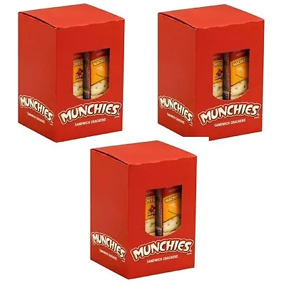 Doritos Munchies NACHO Sandwich Crackers 24 Packets Or 3 Boxes Packaging Varies • $37.04