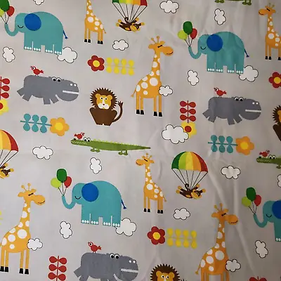 Jungle Bungle By Tim & Beck For Moda Fabric - Lion Giraffe Alligator - 5 Yds • $39.95