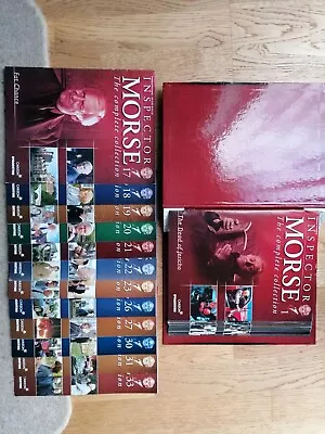 Inspector Morse Deagostini Magazines Case Files 1-16 With Binder 17-33 Loose • £14.95