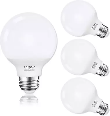 G25 LED Vanity Light Bulb 2700K Warm White Globe Light Bulbs For Bathroom Va • $22.75
