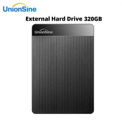 UnionSine 320GB External Hard Drive USB 3.0 Portable HDD Laptop Desktop PC TV • £17.99
