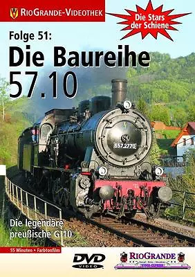 DVD Stars Der Schiene 51 - Die Baureihe 57.10 • £14.71