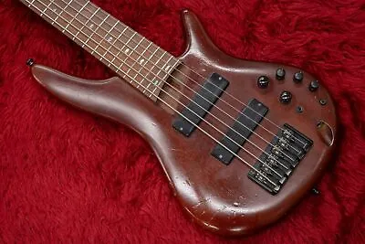 Ibanez Electric Bass Guitar SR Series SR506E Brown Bartolini PU Used From Japan • $989.72