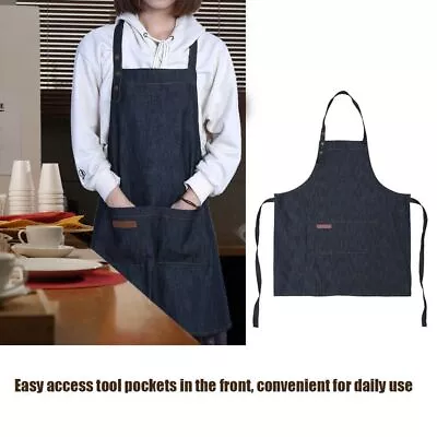 Apron Suitable For Carpenters Machinists Gardeners Chefs Dark Blue • $18.56